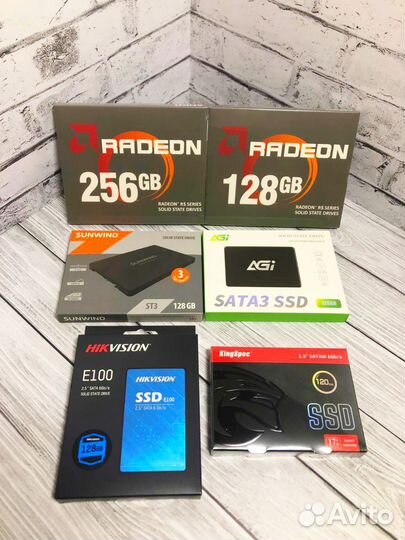 Ssd диск (Новый) 128 256 гб