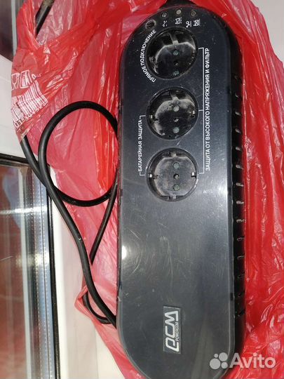 Резервный ибп Powercom WOW-500 U