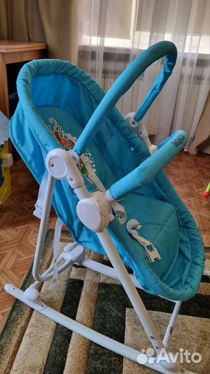 Детские качели шезлонг babyton