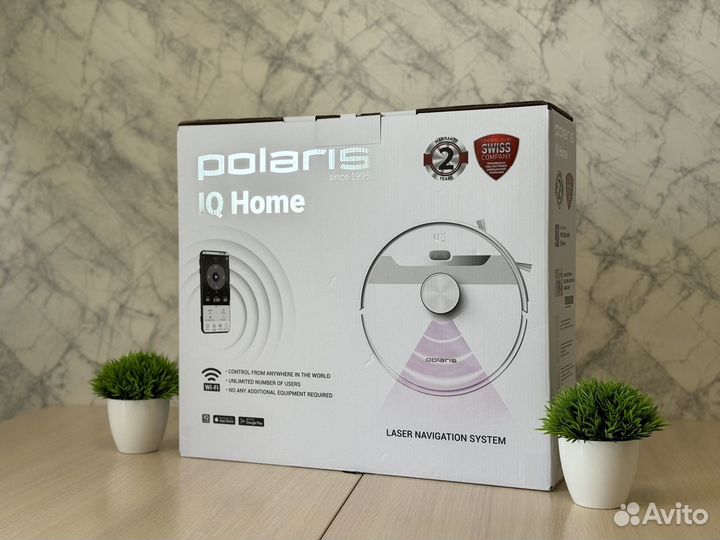 Новый робот-пылесос Polaris pvcr 6001 IQ Home Aqua