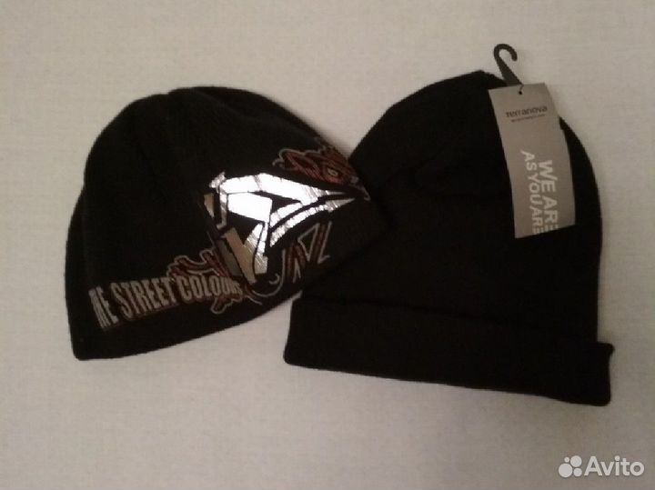 Мужские шапки новые