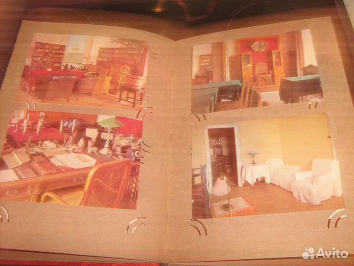 Альбом с открытками В.И.Ленин (более 100шт) 60-90г