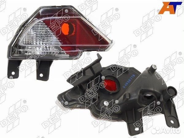 Фонарь в задний бампер toyota RAV4