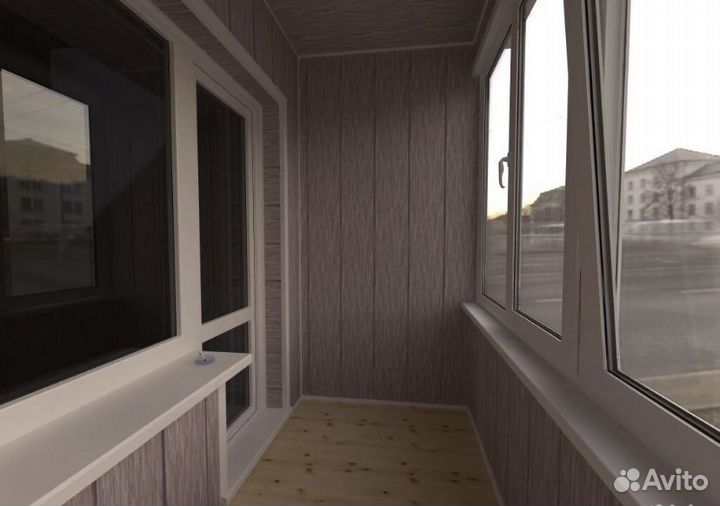 Обшивка / Утепление / Остекление Балконов и Лоджий