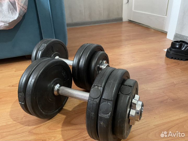 Гантели разборные