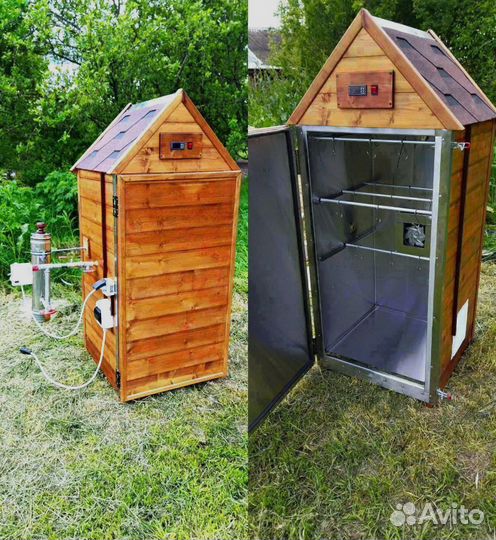 Коптильный шкаф