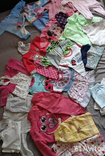Пакет вещей на девочку до года