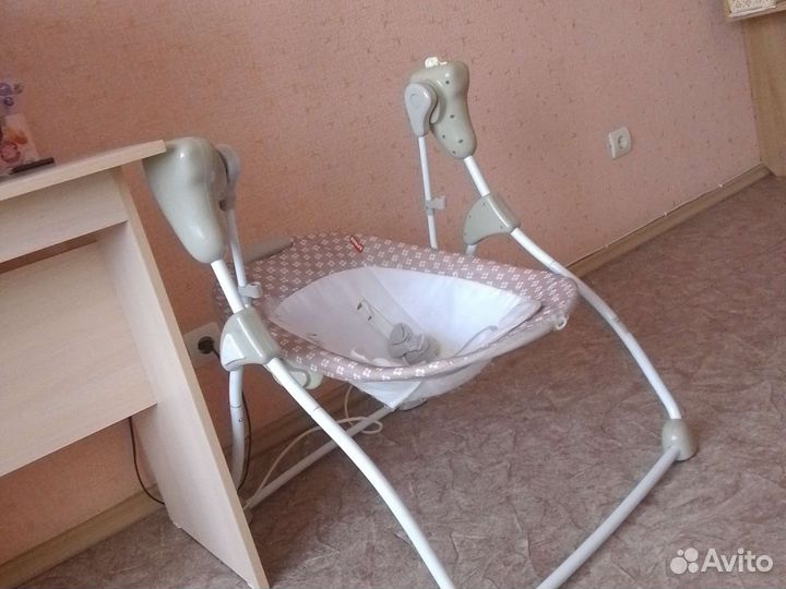 Детские электронные качели для новорожденных