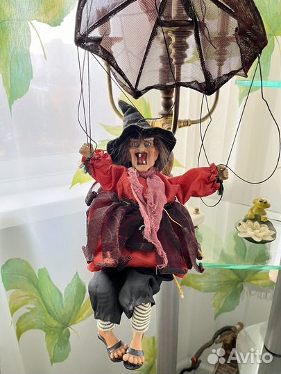 Кукла Баба Яга интерактивная из Чехии