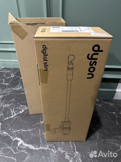 Пылесос Dyson V10 Digital Slim CN серый