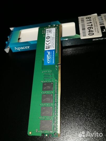 Оперативная память ddr4 4gb crucial