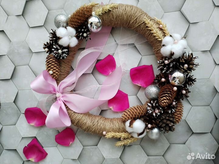 Новогодний рождественский венок
