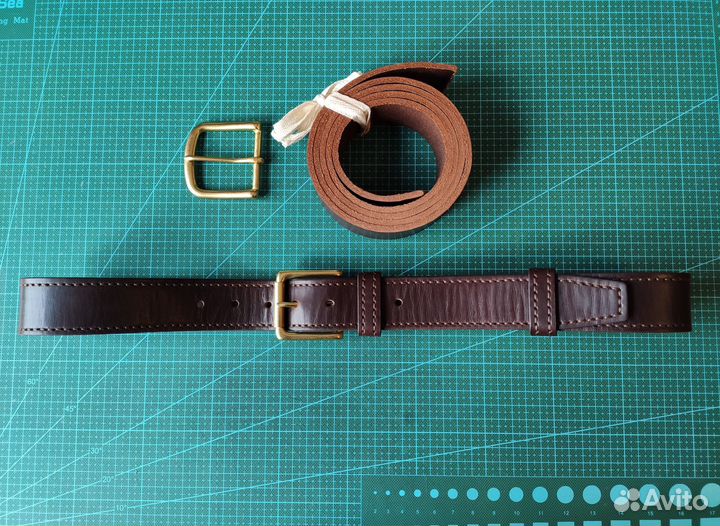 Ремень из натуральной кожи 44 мм