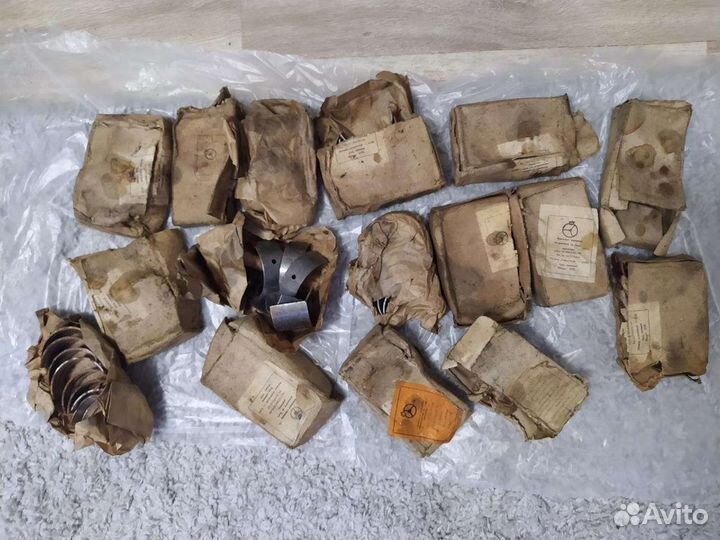 Вкладыши коренные, шатунные, газ М20, газ-69