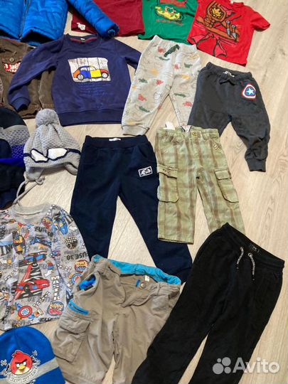 Пакет одежды для мальчика 110-116