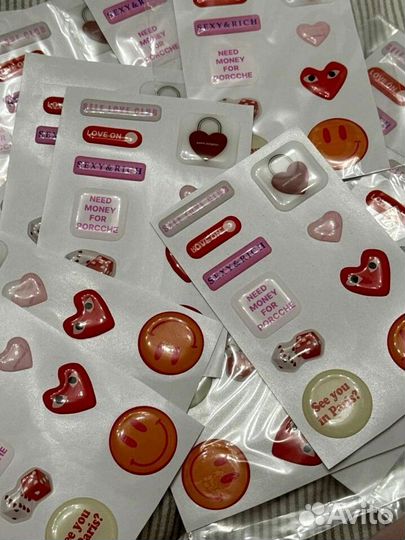 3D стикеры розница на заказ