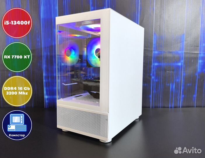 Мощный компьютер i5-RX7700XT-16DDR4-MUN6581930-B760