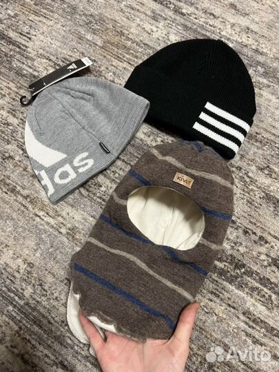 Шапка шлем зимний kivat 2 Adidas 52-54 новая