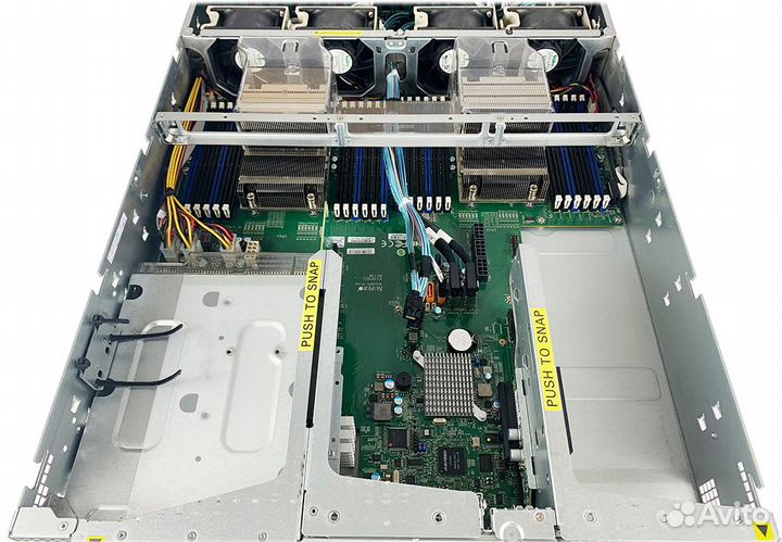 Сервер Supermicro 6028U-TR4 2x E5-2637v4 256Gb