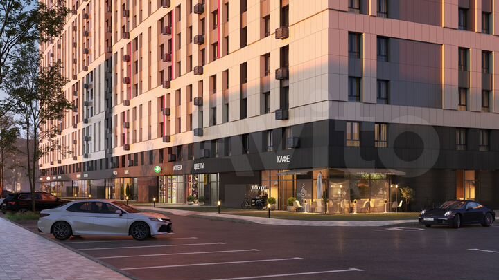 1-к. квартира, 47,1 м², 13/17 эт.