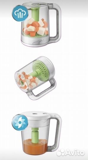 Пароварка-блендер 2 в 1 Philips Avent