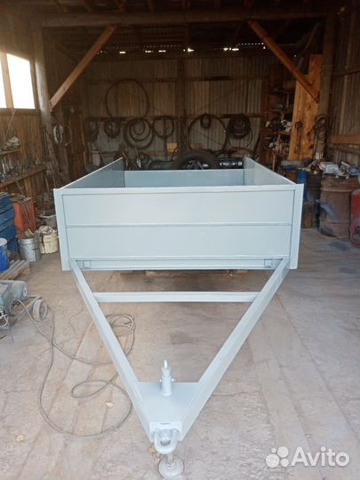 Самодельный прицеп на мини трактор