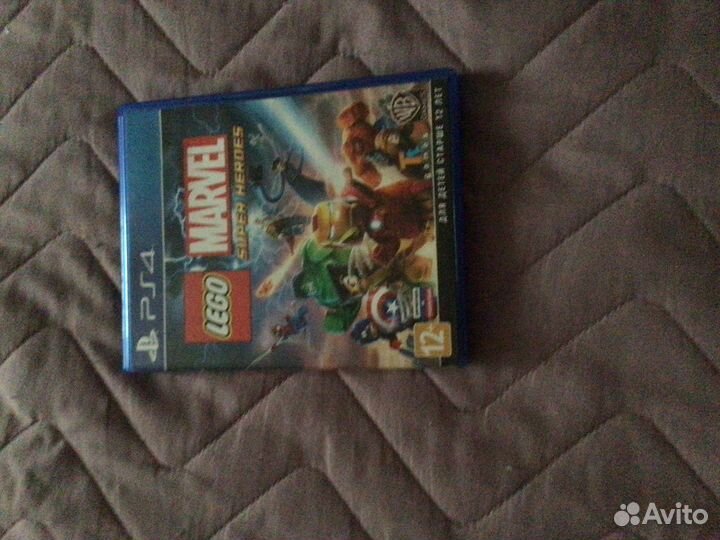 Диск lego marvel на ps4