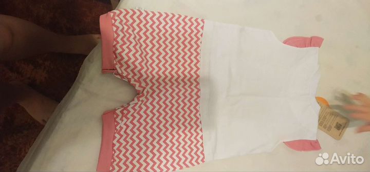 Комбинезон песочник для девочки