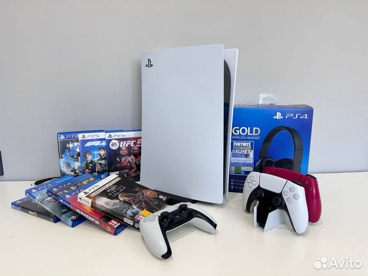 Sony playstation 5 ps5 650 игр в комплекте