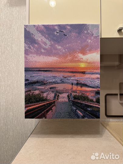 Алмазная мозаика готовые картины полная выкладка