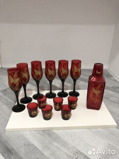 Фужеры для шампанского бокалы набор