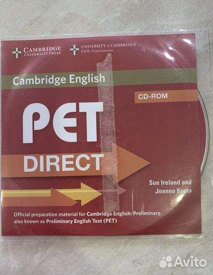 Учебники PET английский язык