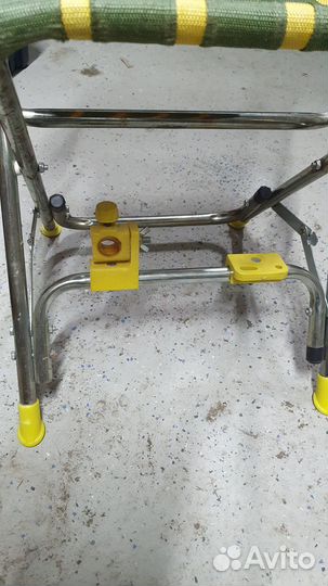 Стул рыбака раскладной с держателем для удилища