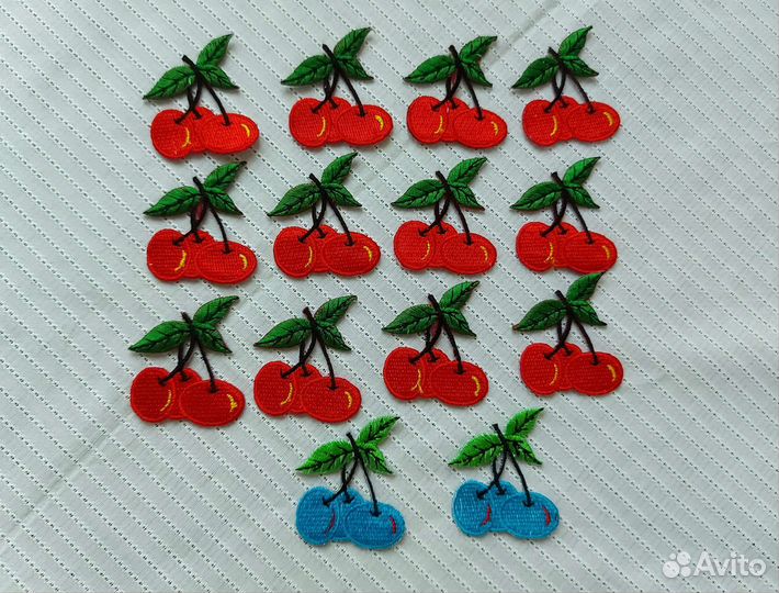 Термоаппликации* аппликация нашивка бабочки вишня