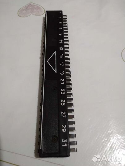 Для вязальной машины разборная линейка