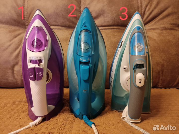 Утюги Philips и Braun TexStyle5