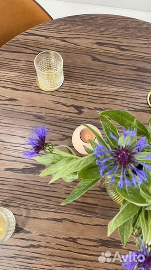 Раздвижной стол Лофт Detroit Дуб Венге D100+25