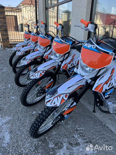 Мотоцикл кроссовый kayo K1