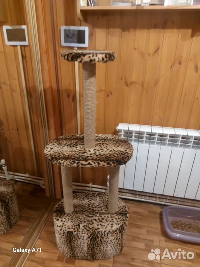 Домик для кошки с когтеточкой бу