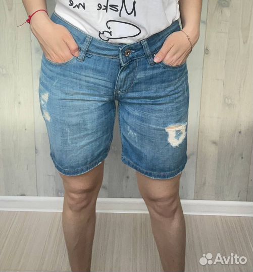 Лёгкие Летние Джинсовые Шорты next
