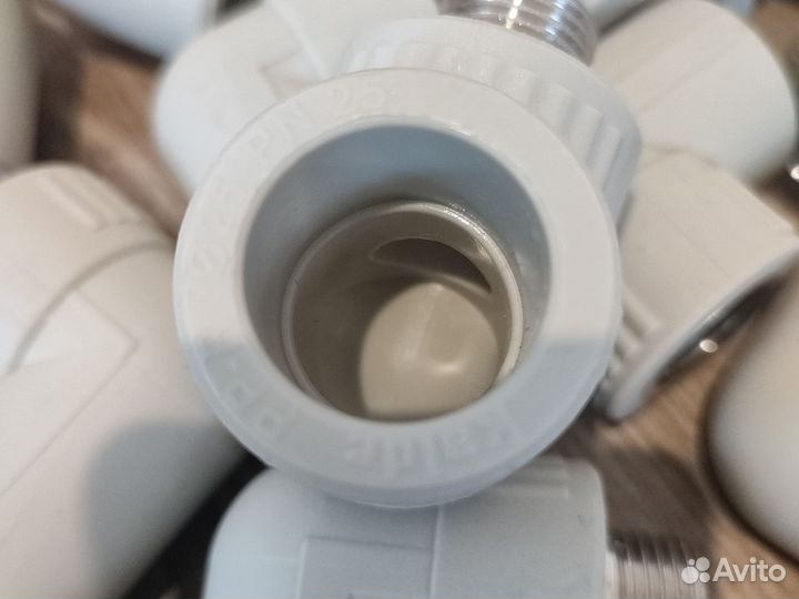 Полипропиленовые фитинги Кальде 40 штук