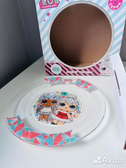 Набор посуды LoL спец-серия (3 предмета),стекло