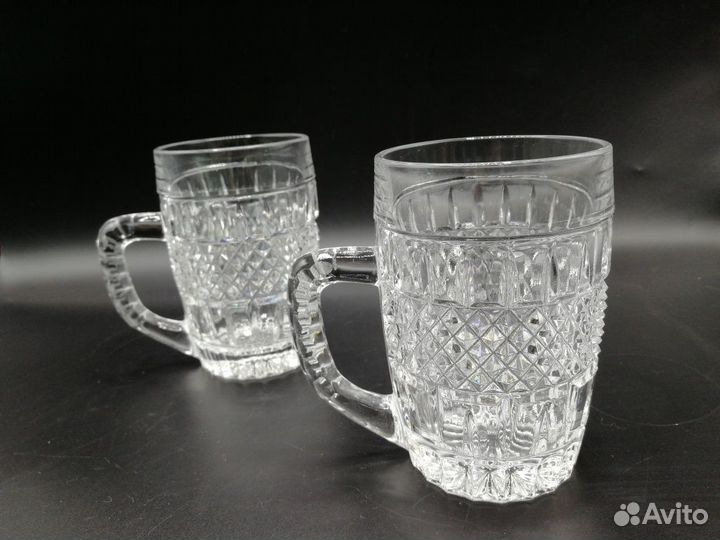 Кружка пивная 350 мл. Богемия хрусталь Чехия