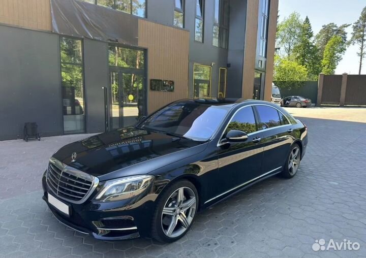 В разборе Mercedes-Benz S-class W222
