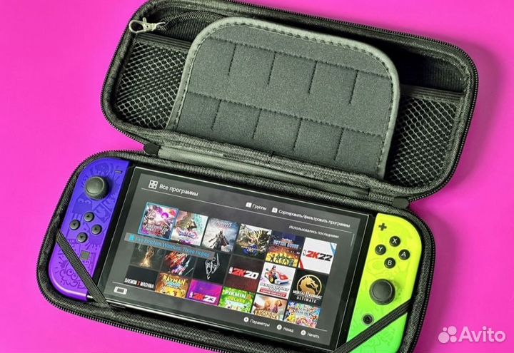 Черный чехол для Nintendo switch(Новый)