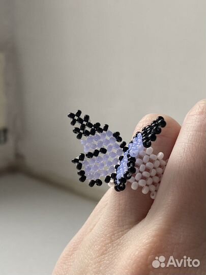 Колечки из бисера