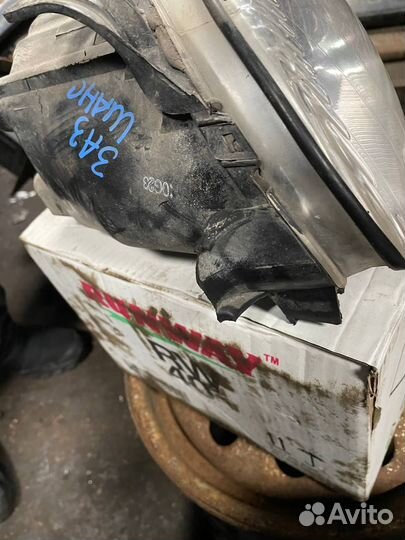 Левая фара Шевроле Ланос