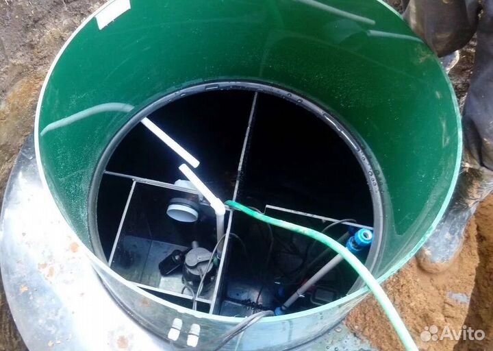 Установка септика под ключ