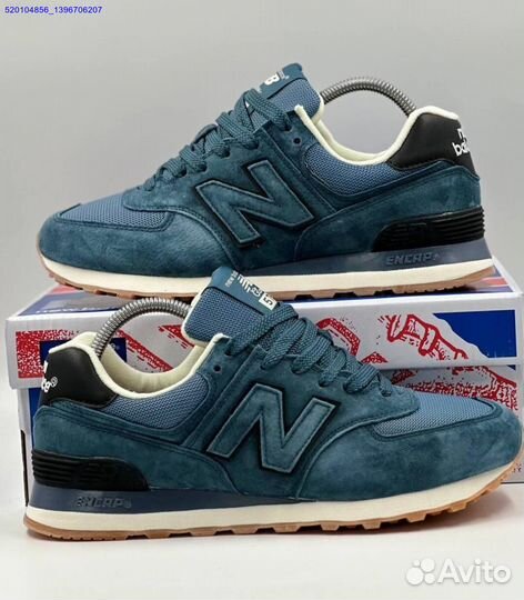 Кроссовки New Balance 574 Blue (Арт.66588)