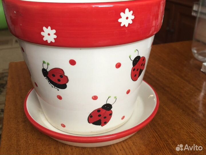 Горшок керамический